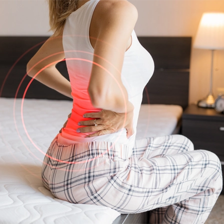 Chiropractic Siler City NC Woman With Back Pain